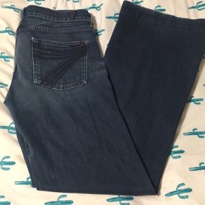 7 For All Mankind Dojo Flare Jeans